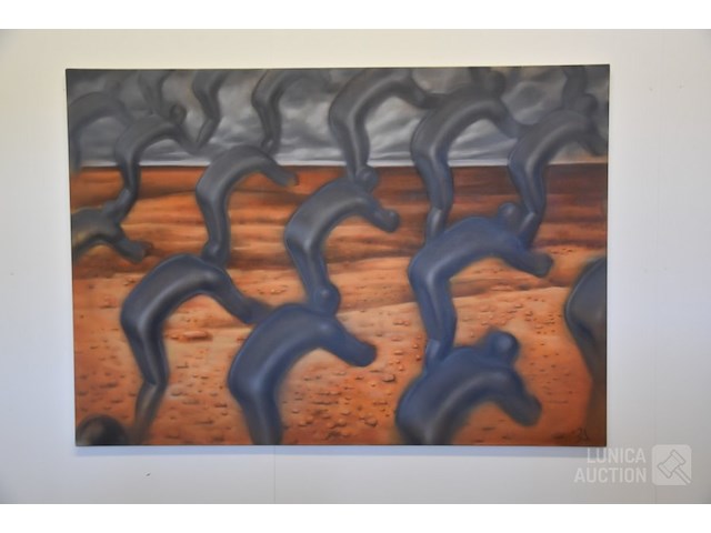 Groot schilderij - afbeelding 1 van  5