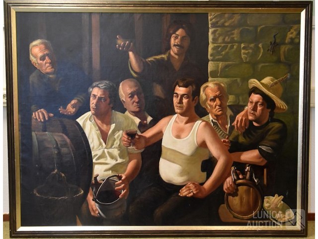 Groot schilderij - afbeelding 1 van  6