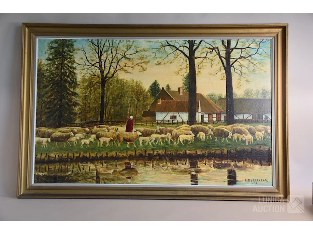 Groot schilderij - afbeelding 1 van  3