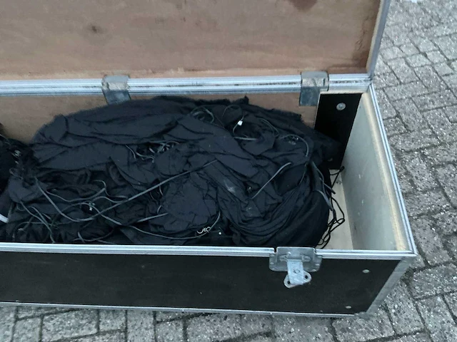 Groot sterrendoek met controller in flightcase - afbeelding 3 van  5