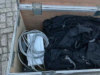 Groot sterrendoek met controller in flightcase - afbeelding 5 van  5