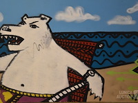 Groot street-art paneel - afbeelding 3 van  3