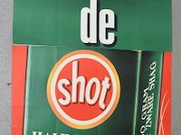 Groot vintage reclame affiche - afbeelding 1 van  4