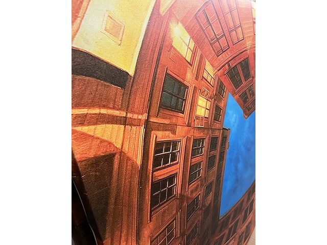 Groot wanddoek/canvas stadsgezicht 140x210 - afbeelding 5 van  6