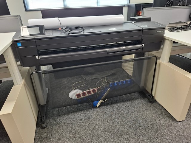 Grootformaat printer hp, designjet t730, bouwjaar 2019 - afbeelding 1 van  6