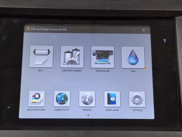 Grootformaat printer hp, latex 300, bouwjaar 2023 - afbeelding 8 van  9