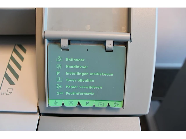 Grootformaatprinter oce 9300. maximale breedte a0 - afbeelding 4 van  5
