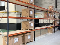 Grootvakstelling ±11,05m lang, 0,8m diep mecalux, gedemonteerd - afbeelding 2 van  3