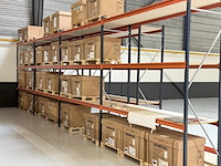 Grootvakstelling ±11,05m lang, 0,8m diep mecalux, gedemonteerd - afbeelding 1 van  5
