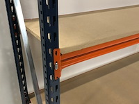 Grootvakstelling ±1,5m lang, 0,5m diep mecalux, gedemonteerd - afbeelding 3 van  4