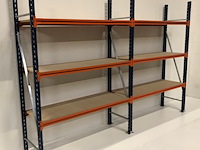Grootvakstelling ±2,5m lang, 0,5m diep mecalux, gedemonteerd - afbeelding 1 van  3
