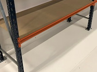 Grootvakstelling ±3,8m lang, 0,5m diep mecalux, gedemonteerd - afbeelding 2 van  5