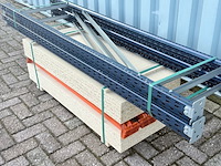 Grootvakstelling ±3,8m lang, 0,5m diep mecalux, gedemonteerd - afbeelding 1 van  5
