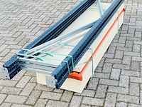 Grootvakstelling ±3,8m lang, 0,5m diep mecalux, gedemonteerd - afbeelding 1 van  5