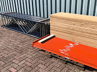 Grootvakstelling ruim 20m lang, 0,6m diep mecalux, gedemonteerd - afbeelding 1 van  8
