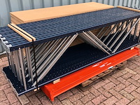Grootvakstelling ruim 20m lang, 0,6m diep mecalux, gedemonteerd - afbeelding 4 van  8