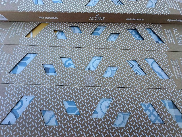 Grossfillex - andalusisch blauw - wandtegel - afbeelding 3 van  4