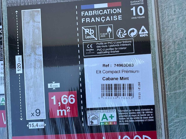 Grossfillex - elt compact premium - cabane mint - wanddecoratie - afbeelding 3 van  4