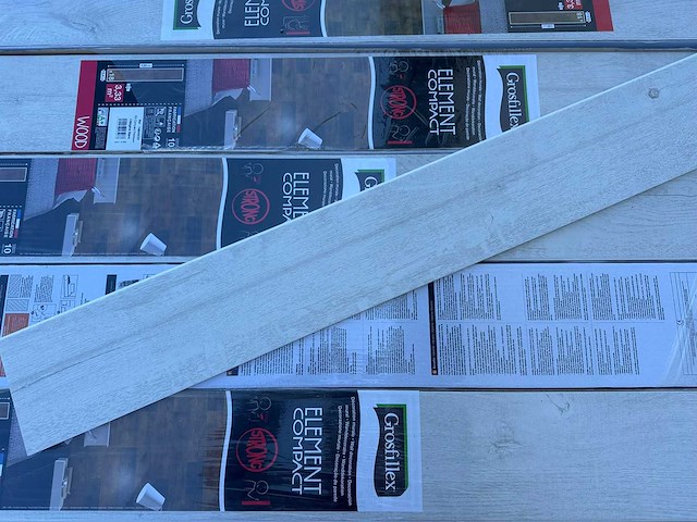 Grossfillex - elt compact premium - megeve griscmegeve blanc - wanddecoratie - afbeelding 4 van  4