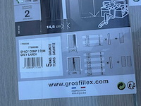 Grossfillex - grey larch/bois veilli - kozijn & deur - afbeelding 3 van  4