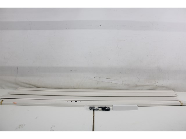 Grossfillex axia nerf 205 cm vouwdeur wit - afbeelding 3 van  4