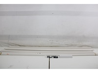 Grossfillex axia nerf 205 cm vouwdeur wit - afbeelding 3 van  4