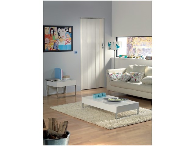 Grossfillex axia wit nerf 205 cm vouwdeur - afbeelding 2 van  4