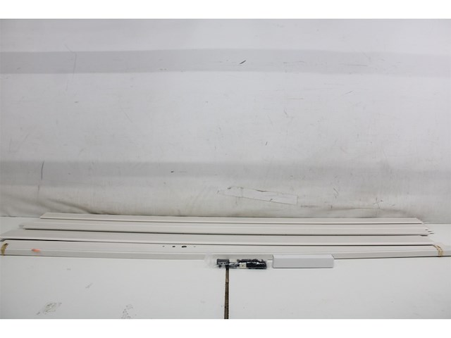 Grossfillex axia wit nerf 205 cm vouwdeur - afbeelding 3 van  4