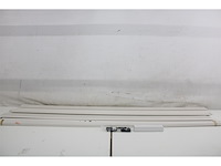 Grossfillex axia wit nerf 205 cm vouwdeur - afbeelding 3 van  4