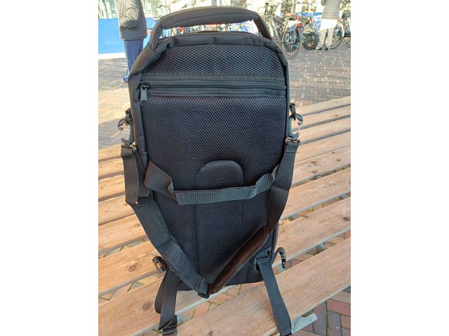 Grote bag pag zwart div opbergvakken 1 stuks loc : j - afbeelding 3 van  11