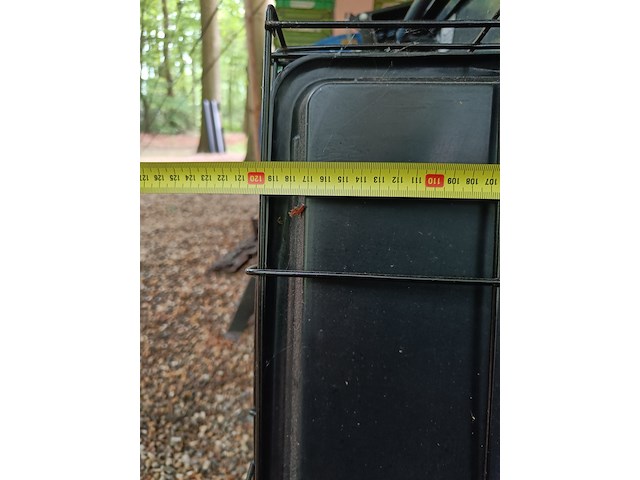Grote bench xxl, zwart - afbeelding 3 van  5