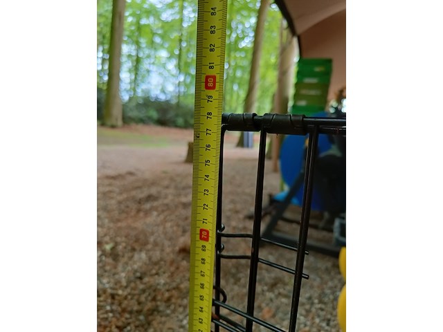 Grote bench xxl, zwart - afbeelding 5 van  5