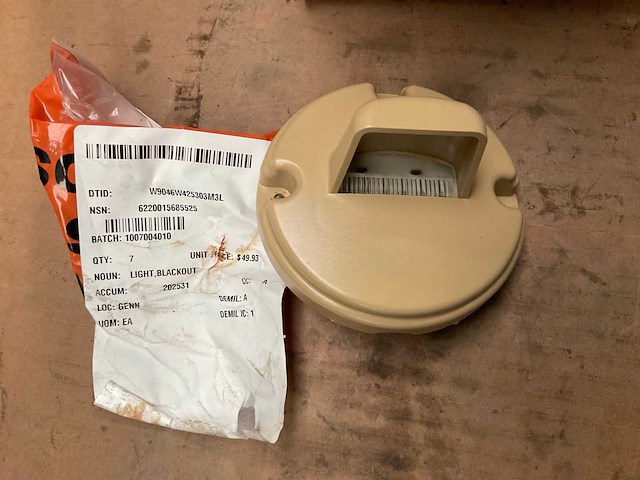 Grote blackout light (7x) - afbeelding 5 van  6