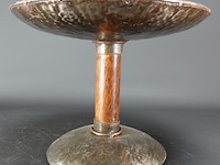 Grote brons/messing voetschaal - afbeelding 2 van  5