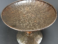 Grote brons/messing voetschaal - afbeelding 3 van  5