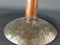 Grote brons/messing voetschaal - afbeelding 4 van  5