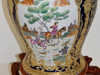Grote chinese dekselvaas - afbeelding 3 van  6