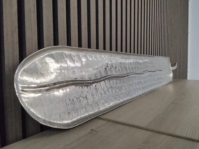 Grote design schaal, fink silber - afbeelding 4 van  4