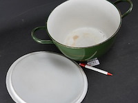 Grote emaillen pan - afbeelding 3 van  5