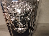 Grote exclusieve verzilverde wijnkoeler, fink silber - afbeelding 2 van  4