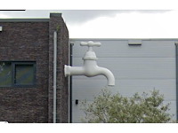 Grote gevelkraan - reclame object - afbeelding 1 van  1