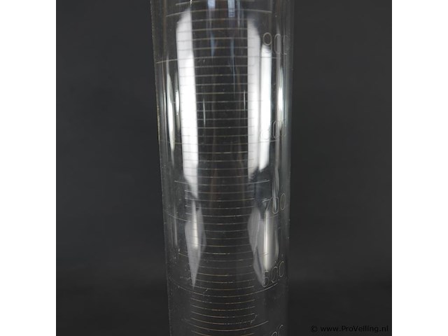 Grote glazen maatcilinder - afbeelding 3 van  5