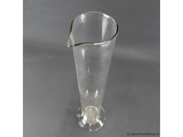 Grote glazen maatcilinder - afbeelding 4 van  5