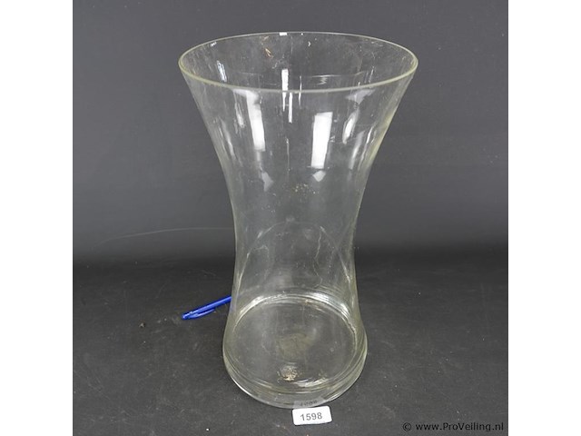 Grote glazen vaas - afbeelding 3 van  5