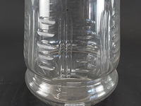 Grote glazen vaas