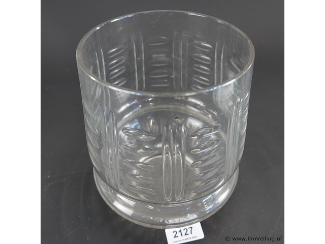 Grote glazen vaas - afbeelding 3 van  5