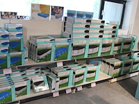 Grote hoeveelheid afdekzeilen bestway flow clear, in diverse uitvoeringen en maten, w.o doorsnedes 549, 460... - afbeelding 1 van  4