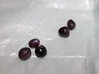 Grote hoeveelheid sierstenen t.b.v. sieraden in luxe doos. - afbeelding 7 van  8