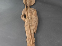 Grote houten don quichotte als vork - afbeelding 3 van  5