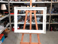 Grote houten lijst met opleg binnenmaat 50x66cm - afbeelding 1 van  5